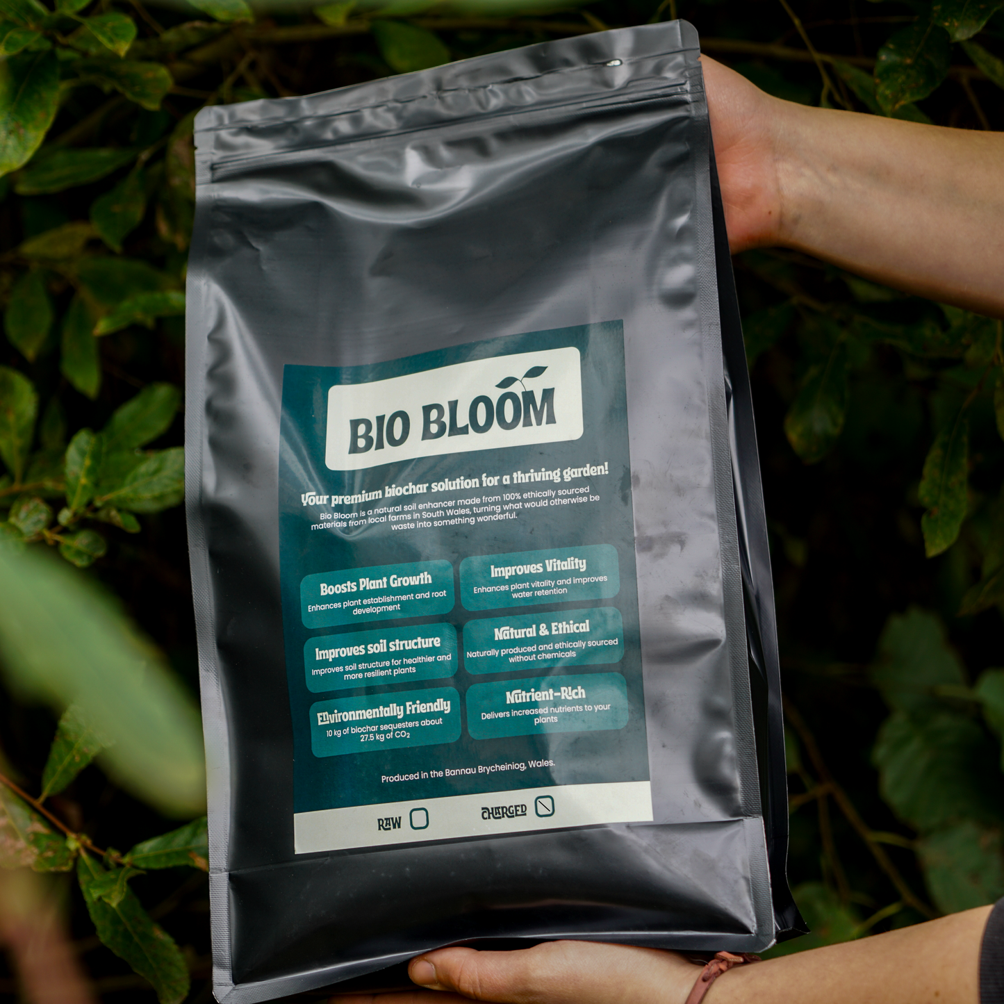 Charged Biochar – Ready-to-Use Natural Soil Enhancer